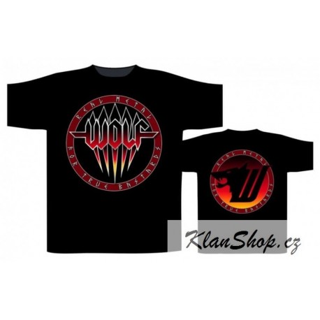 Pánské tričko Wolf - Real Metal For True Bastards