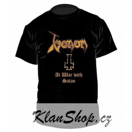 Pánské tričko Venom - At War With Satan