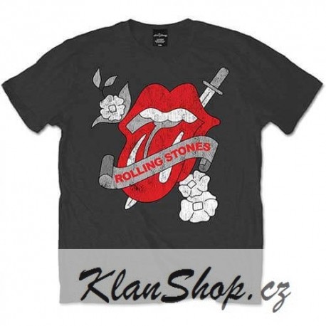 Pánské tričko The Rolling Stones - Vintage Tattoo