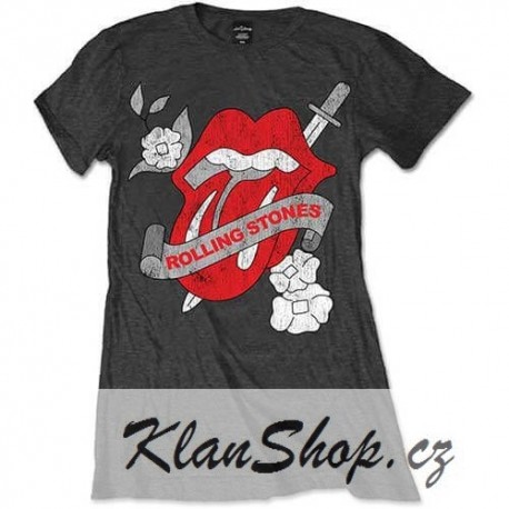 Dámské tričko The Rolling Stones - Vintage Tattoo