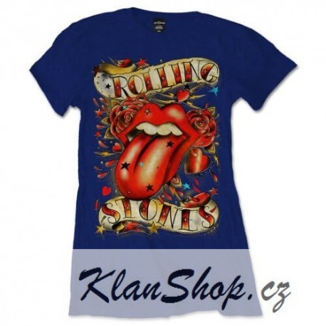 Dámské tričko The Rolling Stones - Tongue and Stars