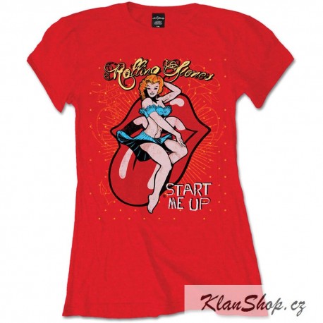 Dámské tričko The Rolling Stones - Start Me Up