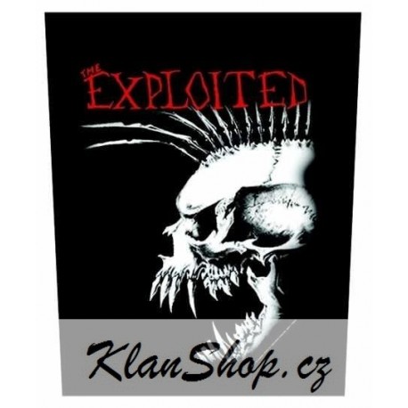 Nášivka The Exploited - Bastard Skull