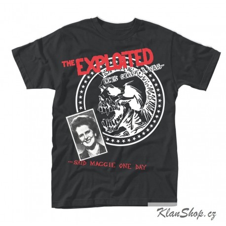 Pánské tričko The Exploited - Let's Start A War