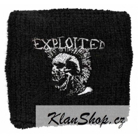 Potítko The Exploited - Mohican Skull