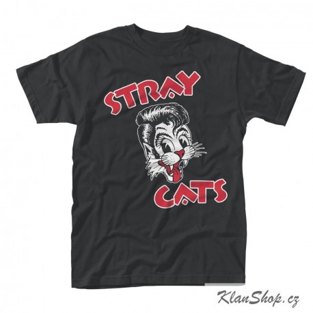 Tričko Stray Cats - Cat Logo