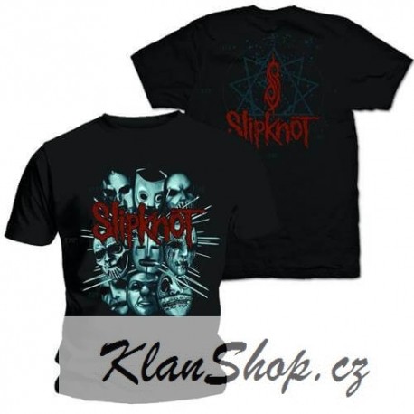 Pánské tričko Slipknot - Masks 