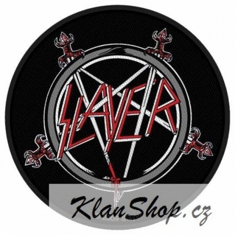 Nášivka Slayer - Pentgram