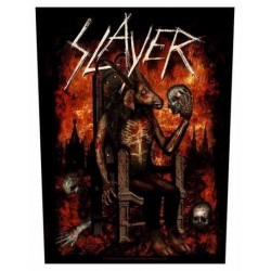 Nášivka Slayer - Devil On Throne