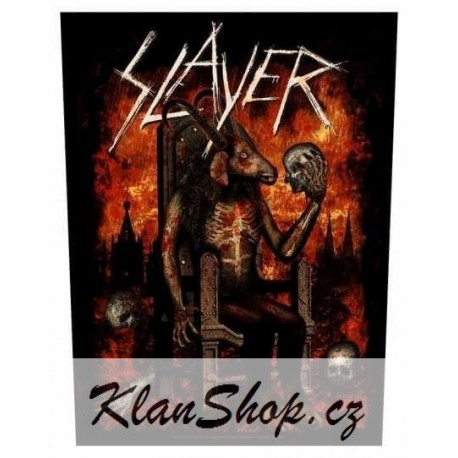 Nášivka Slayer - Devil On Throne