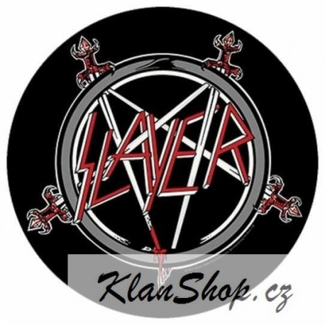 Nášivka Slayer - Pentagram
