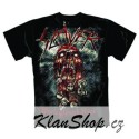 Pánské tričko Slayer - World Painted Blood Skull
