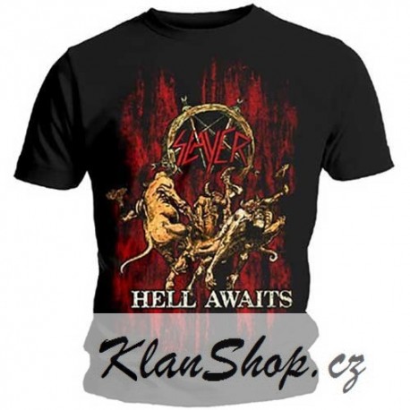 Pánské tričko Slayer - Hell Awaits
