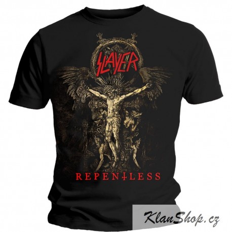 Pánské tričko Slayer - Cruciform Skeletal