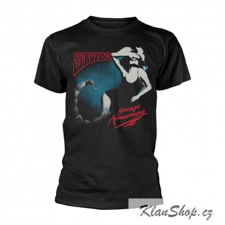 Pánské tričko Scorpions - Savage Amusement