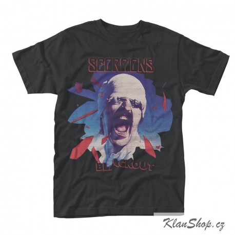 Pánské tričko Scorpions - Black Out