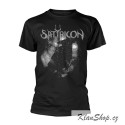 Pánské tričko Satyricon - Black Crow And A Tombstone