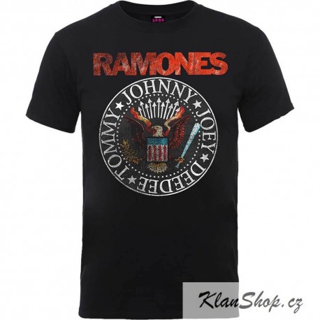 Pánské tričko Ramones - Vintage Eagle Seal