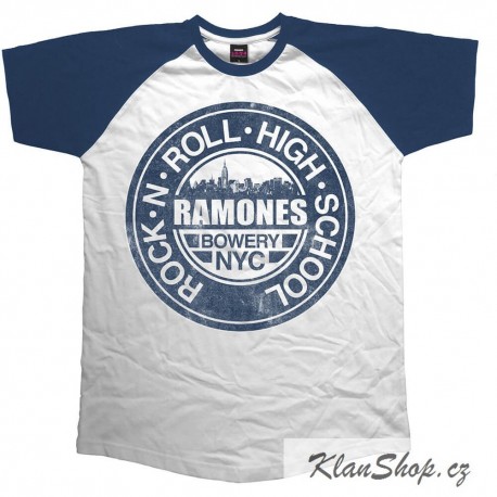 Pánské tričko Ramones - Bowery NYC