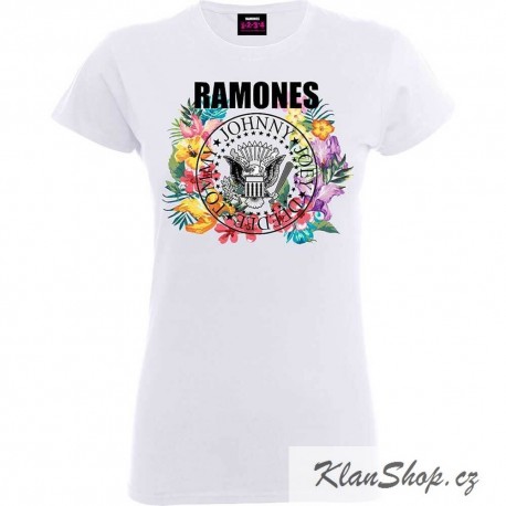 Dámské tričko Ramones - Flowers