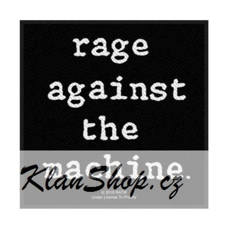 Nášivka Rage Against The Machine