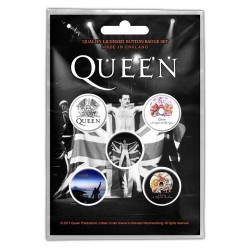 Set Placek Queen - Freddie Mercury
