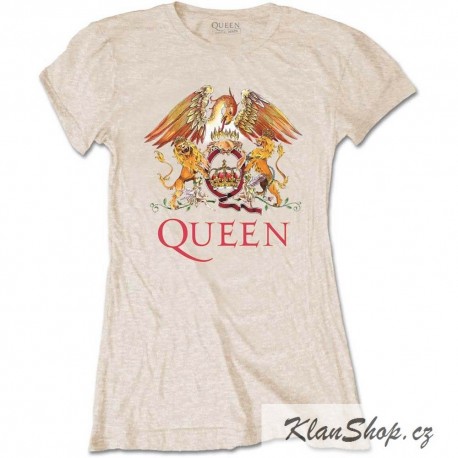 Dámské tričko Queen - Classic Crest