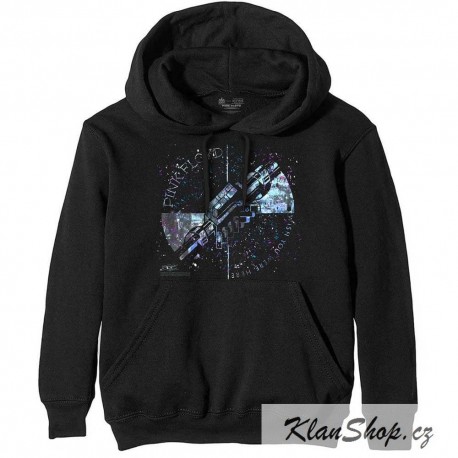 Pánská mikina Pink Floyd - Machine Greeting Blue