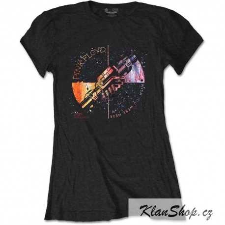 Dámské tričko Pink Floyd - Machine Greeting Orange