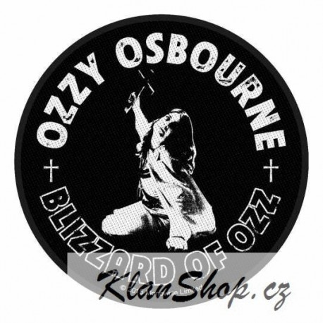 Nášivka Ozzy Osbourne - Blizzard Of Ozz