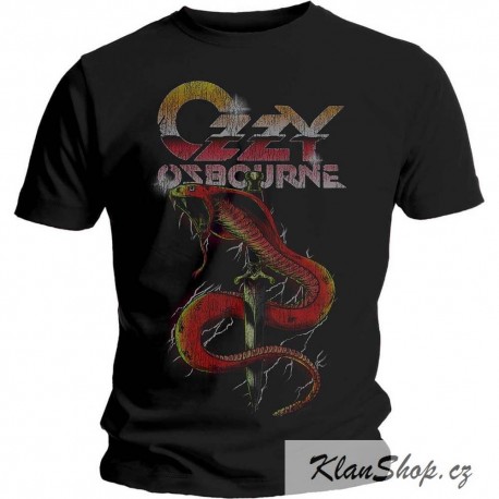 Pánské tričko Ozzy Osbourne - Vintage Snake