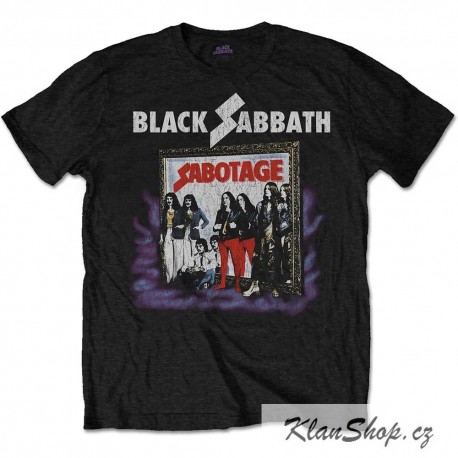 Tričko Black Sabbath - Sabotage
