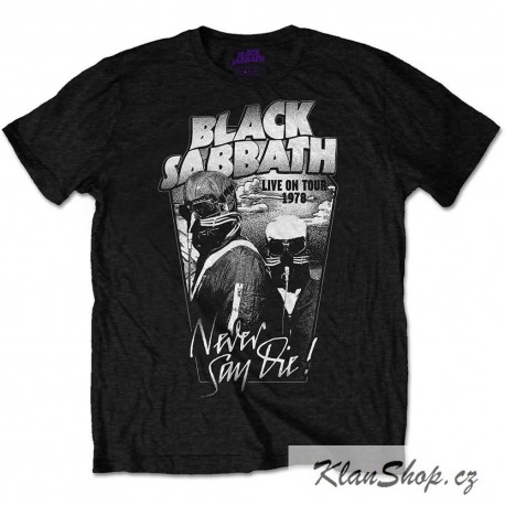 Tričko Black Sabbath - Never Say Die