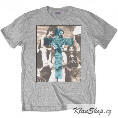 Tričko Black Sabbath - Blue Cross