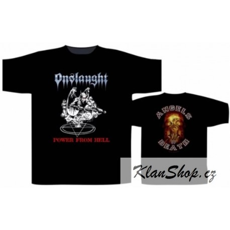 Pánské tričko Onslaught - Power From Hell