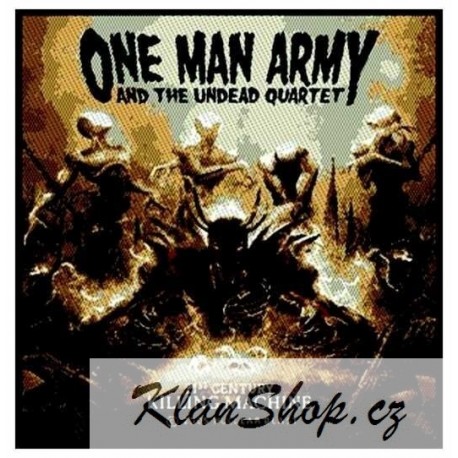 Nášivka One Man Army & The Undead Quartet - 21st Century
