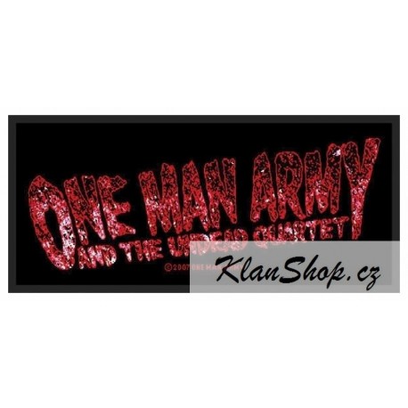 Nášivka One Man Army & The Undead Quartet 