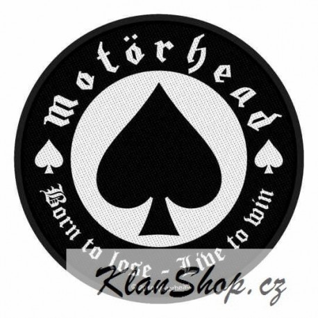 Nášivka Motorhead - Born To Lose