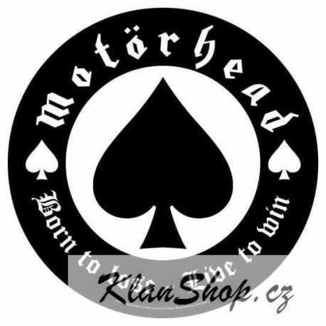 Nášivka Motorhead - Born To Lose