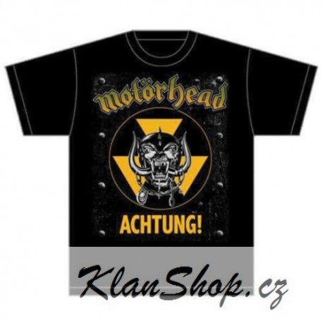 Pánské tričko Motorhead - Achtung