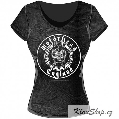 Dámské tričko Motorhead - England