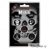 Set Placek Misfits - Skull