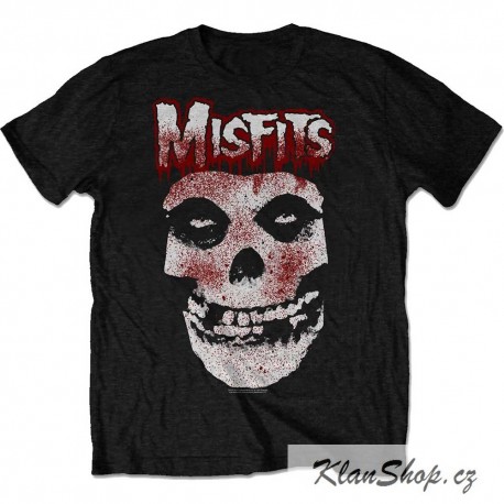 Pánské tričko Misfits - Blood Drip Skull