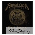 Nášivka Metallica - Bay Area Trash