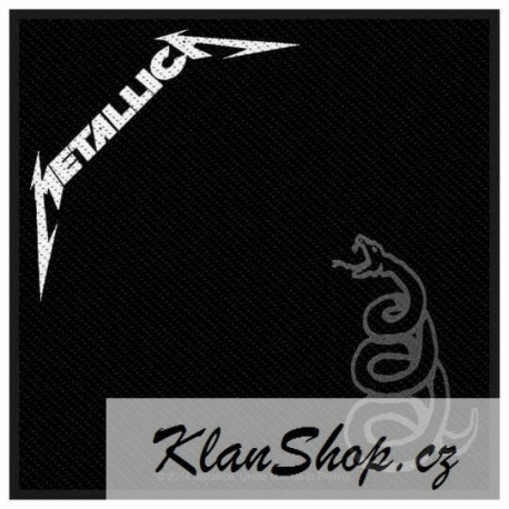 Nášivka Metallica - Black album