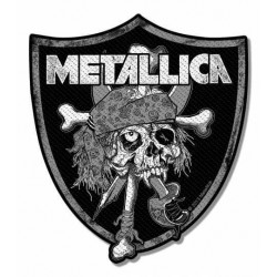 Nášivka Metallica - Raiders Skull
