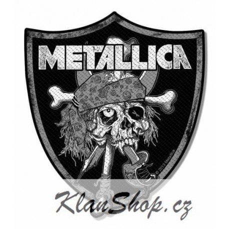 Nášivka Metallica - Raiders Skull