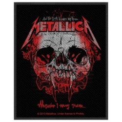 Nášivka Metallica - Wherever I May Roam