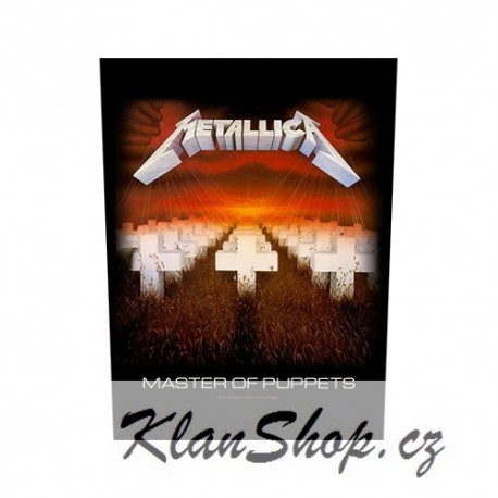 Nášivka Metallica - Master Of Puppets