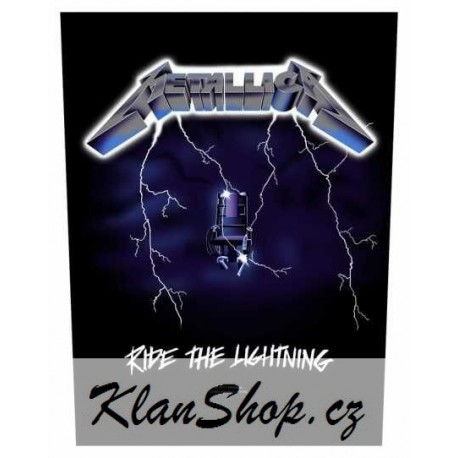 Nášivka Metallica - Ride The Lightning